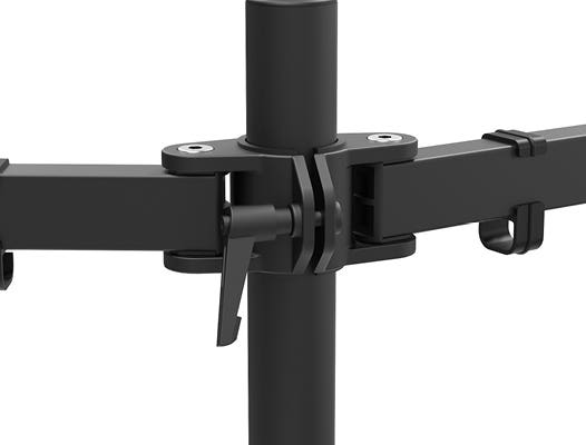 Kanto DML2000 Height Adjustable Dual Monitor Desktop Mount